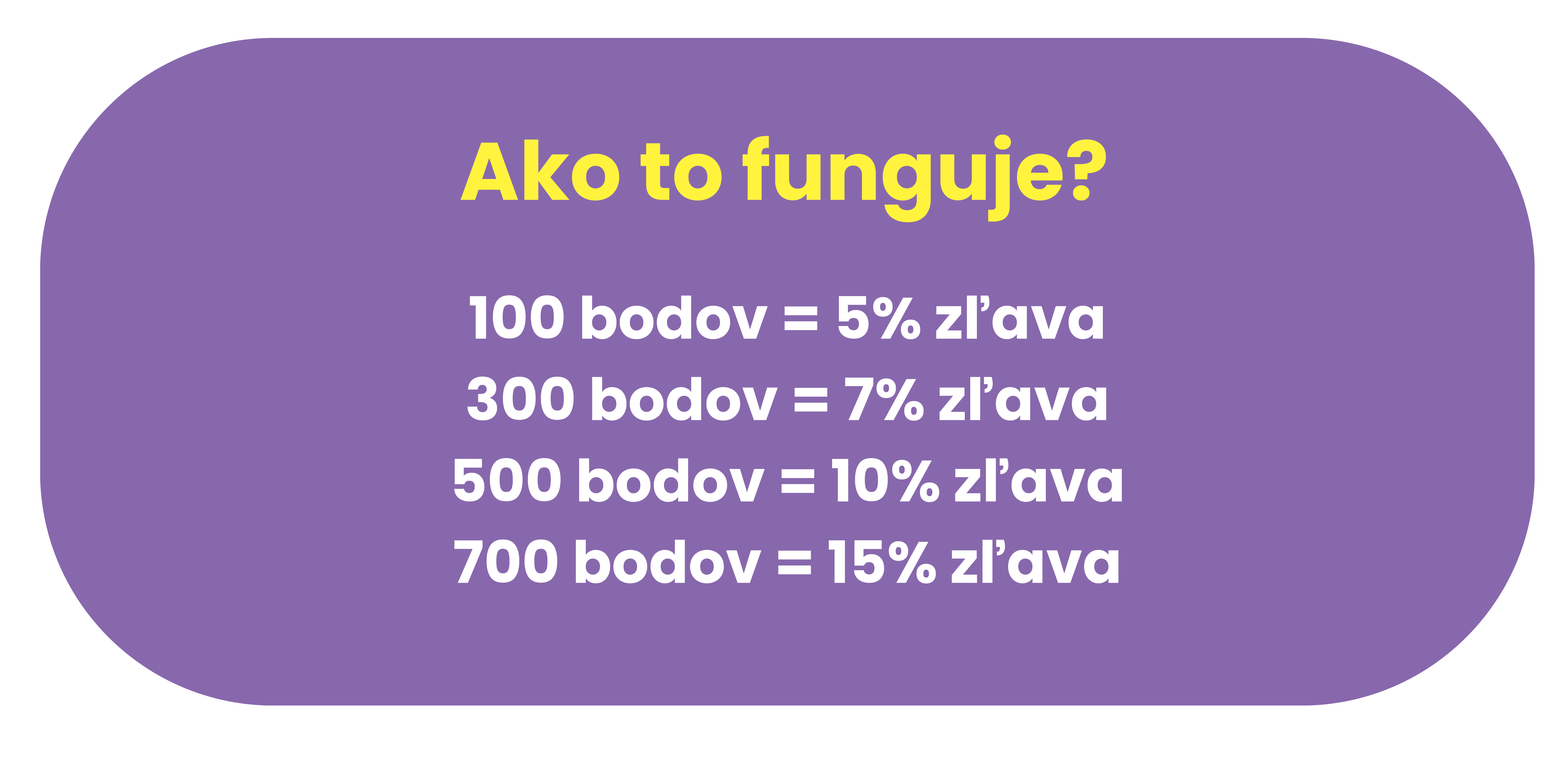 ZBIERAJ BODY A ZÍSKAJ ZĽAVU NA NÁKUP - 2